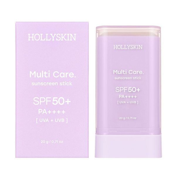 Набор для лица HOLLYSKIN: Солнцезащитный сток для лица Multi Care SPF 50+ и Крем для очищения кожи лица So Clean 0526h фото