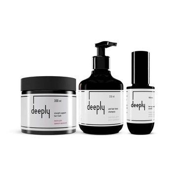 Набір для росту волосся Deeply (shampoo, serum, hair mask) DPPRT5 фото