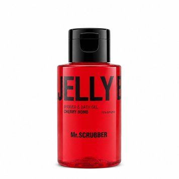 Гель для душу Mr. Scrubber Shower & Bath Gel Jelly Bubbles Cherry Bomb 100 мл 1879 фото