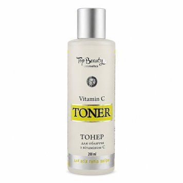 Тонер для обличчя з вітаміном C Top Beauty Toner for Face Vitamin C, 200 ml 00-00000197 фото