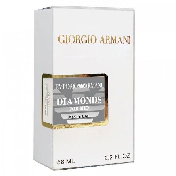 Чоловіча парфумована вода у стилі Emporio Armani Diamonds 58 мл 17001-01 фото
