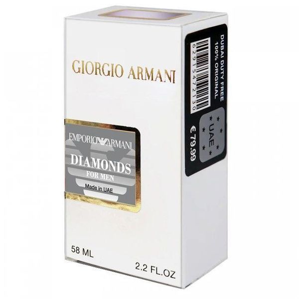Чоловіча парфумована вода у стилі Emporio Armani Diamonds 58 мл 17001-01 фото
