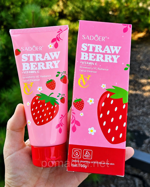 Пенка для умывания Sadoer Strawberry VC Radiance Facial Cleanser 100 г K25243741-ID3149342356 фото