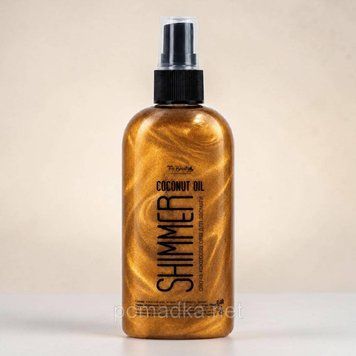 Кокосовое масло с шиммером для загара Top Beauty Shimmer Coconut Oil, 100 ml 00-00000249 фото