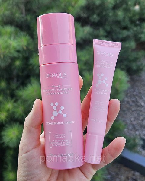 Подарунковий набір для догляду за обличчям Bioaqua Nicotinamide Skin Gift Box, 6 засобів K102467759-ID3149342357 фото