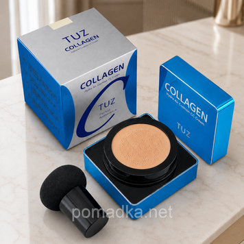 Кушон TUZ Collagen Hydro Air Cushion CC Cream 12 г + сменный рефил 12 г K54678351-ID3163946857 фото