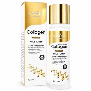 Тонер для лица с коллагеном Sadoer Collagen Anti-Aging Face Toner 120 мл K50985606-ID3149342362 фото