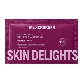 Зволожувальний крем-гель для тіла Mr. Scrubber Body Gel Cream Skin Delights Midnight Rose 10 мл 2085 фото