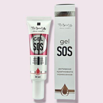 Гель SOS антиакне точкового нанесення Top Beauty Gel SOS, 30 ml 00-00000170 фото