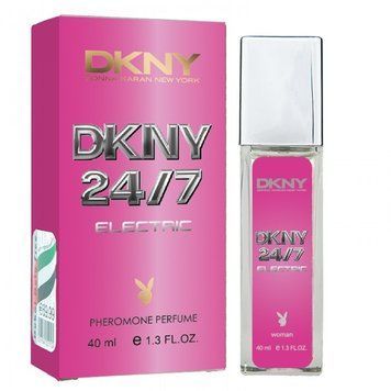 Жіноча парфумована вода з феромонами у стилі DKNY 24/7 Electric 40 мл 19498-01 фото