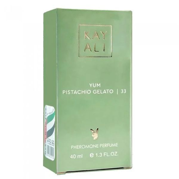 Унісекс парфумована вода з феромонами у стилі Kayali Yum Pistachio Gelato | 33 40 мл 18086-01 фото