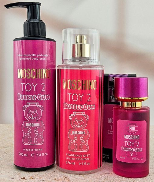 Парфумований набір у стилі Moschino Toy 2 Bubble Gum ver.18 PS3300870-ID1819527755 фото