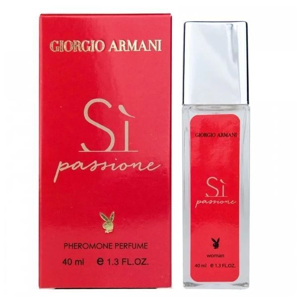 Жіноча парфумована вода з феромонами у стилі Giorgio Armani Si Passione 40 мл 16861-01 фото