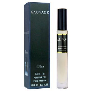 Чоловіча масляна парфумована вода у стилі Dior Sauvage 10 мл 19312-01 фото