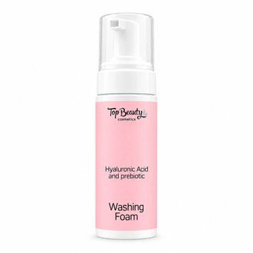Пенка для умывания с гиалуроновой кислотой и пребиотиком Top Beauty Washing Foam, 150 ml 00-00000189 фото