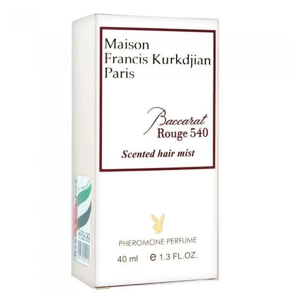 Унісекс парфумована вода з феромонами у стилі Maison Francis Kurkdjian Baccarat Rouge 5 Scented Hair Mist 40 мл 17552-01 фото