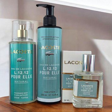 Парфюмированный набор в стиле Lacoste Eau De Lacoste L.12.12 Pour Elle Natural ver.03 PS3300870-ID2112749150 фото