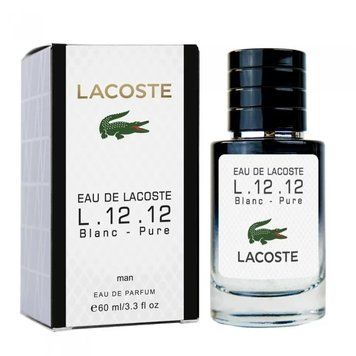 Чоловіча парфумована вода у стилі Eau de Lacoste L.12.12 Blanc-Pure 60 мл 19100-01 фото