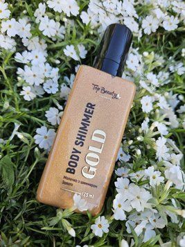 Молочко із шиммером Top Beauty Body Shimmer Gold Золото 125 мл УТ-00000193 фото