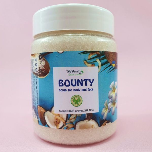 Набор косметики скраб + кокосовое масло Кокос - Баунти Top Beauty Coconut - Bounty TB2050450-ID1720823541 фото