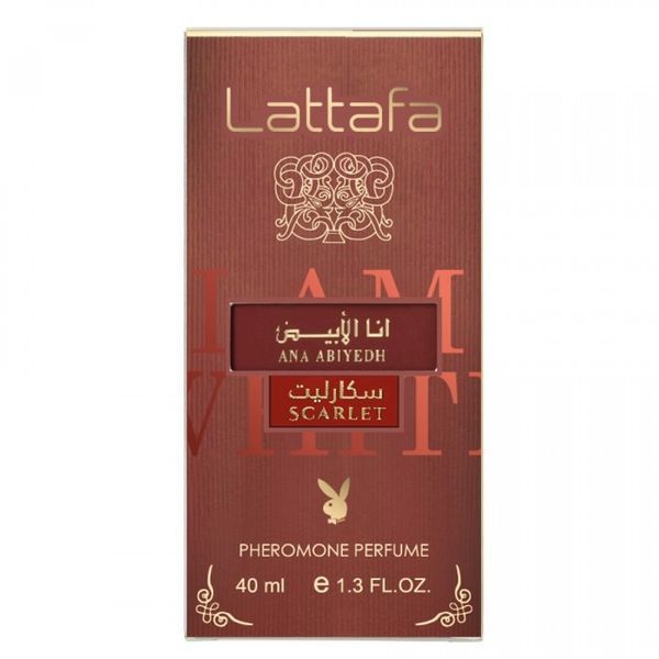 Жіноча парфумована вода з феромонами у стилі Lattafa Ana Abiyedh Scarlet 40 мл 19508-01 фото