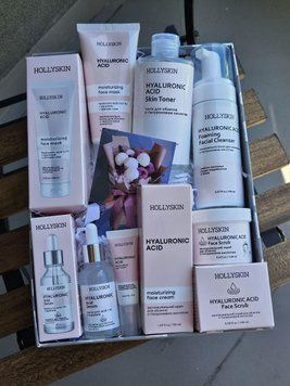 Набір засобів для догляду за обличчям HOLLYSKIN Hyaluronic Acid 7 в 1 CS8471694-ID2742608847 фото