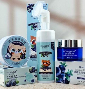 Набір косметики для догляду за шкірою обличчя Sersanlove Blueberry CS2410670-ID1848160547 фото