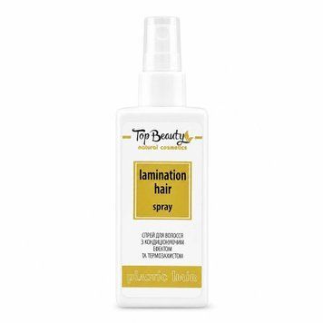Ламінуючий спрей-термозахист Top Beauty Plastic Hair Lamination Hair Spray 125 мл 00-00000102 фото
