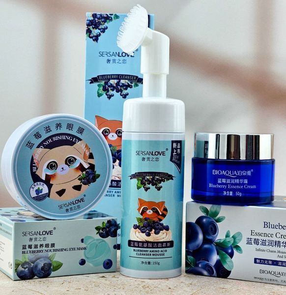Набор косметики для ухода за кожей лица Sersanlove Blueberry CS2410670-ID1848160547 фото