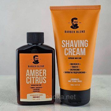 Набір для чоловічого догляду BARBER BLEND Citrus 2 в 1 PB3240540-ID3099286002 фото