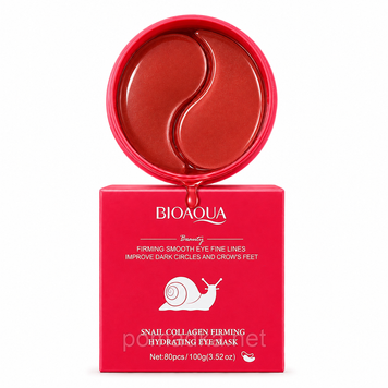 Гідрогелеві патчі Bioaqua Snail Collagen Firming Hydrating Eye Mask 100 г 80 шт K16462930-ID3149342328 фото