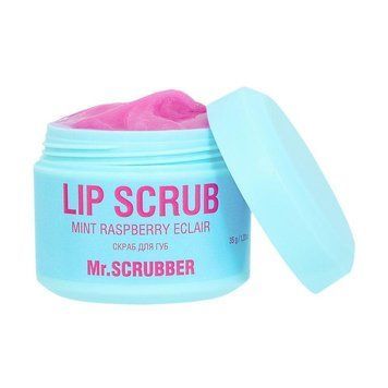 Скраб для губ із ароматом м&rsquo;ятно-малинового еклера Mr.SCRUBBER Lip Scrub Mint Raspberry Eclair 35 g 2068 фото