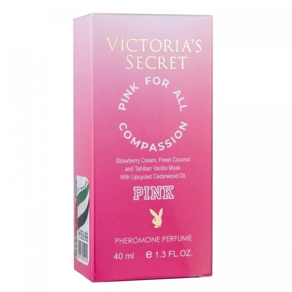 Унисекс парфюмированная вода с феромонами в стиле Victoria`s Secret Pink for All Compassion 40 мл 16918-01 фото