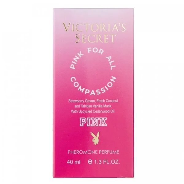 Унисекс парфюмированная вода с феромонами в стиле Victoria`s Secret Pink for All Compassion 40 мл 16918-01 фото