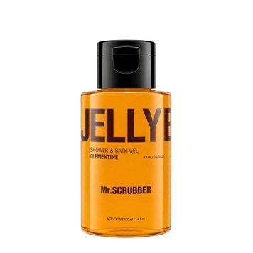 Гель для душу Mr. Scrubber Shower & Bath Gel Jelly Bubbles Clementine 100 мл 1886 фото