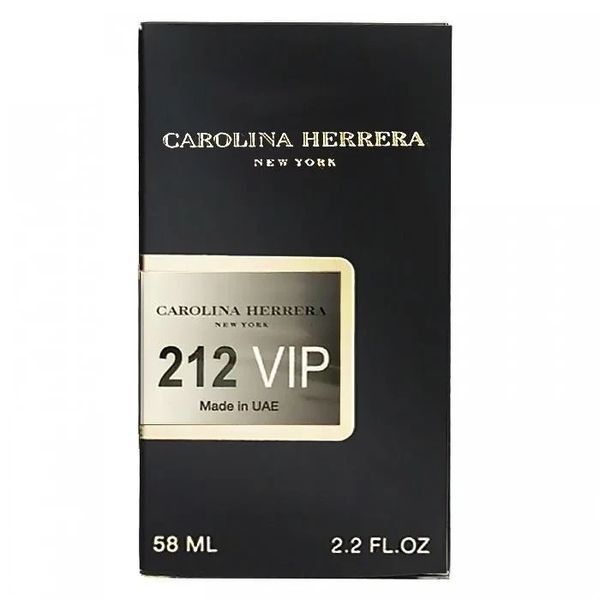 Чоловіча парфумована вода у стилі Carolina Herrera 212 VIP Men 58 мл 12550-01 фото