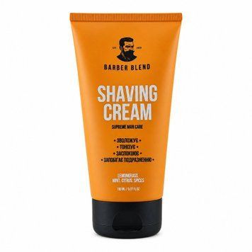 Крем для бритья Barber Blend Supreme Man Care Shaving Cream 150 мл 1853 фото