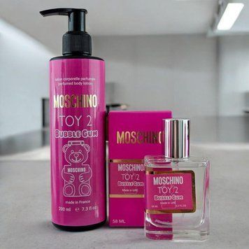 Парфумований набір у стилі Moschino Toy 2 Bubble Gum ver.06 PS1810520-ID1824470645 фото