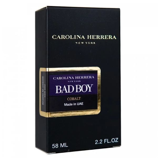 Чоловіча парфумована вода у стилі Carolina Herrera Bad Boy Cobalt Parfum Electrique 58 мл 17011-01 фото
