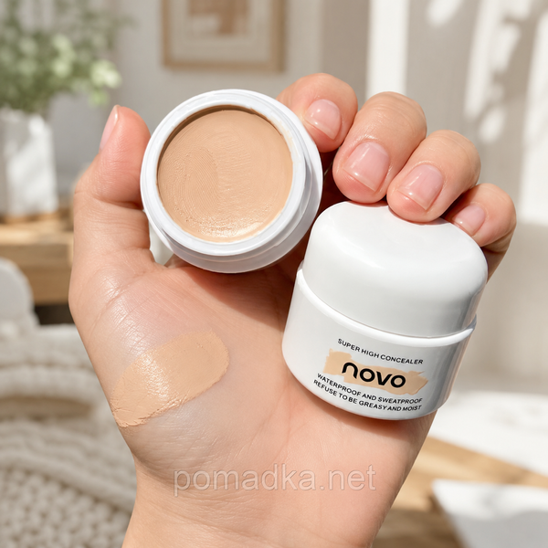 Кремовый консилер NOVO Super High Concealer 2 Natural 12 г K64141803-ID3149342341 фото