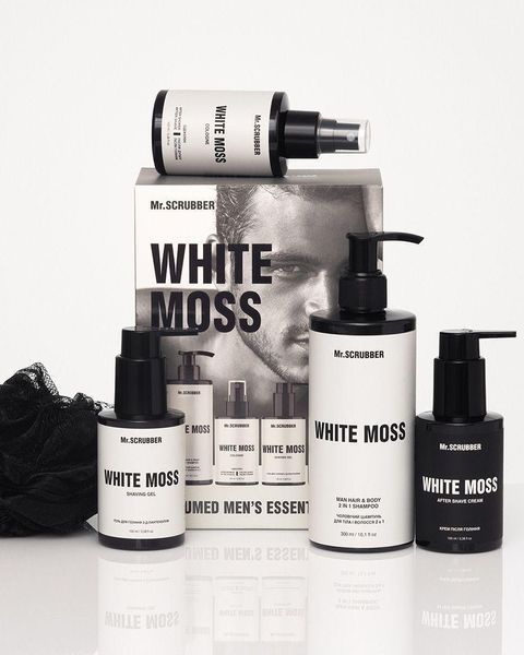 Подарочный набор для мужчин Mr. Scrubber White Moss Perfumed Men&rsquo;s Essentials Set 1639 фото
